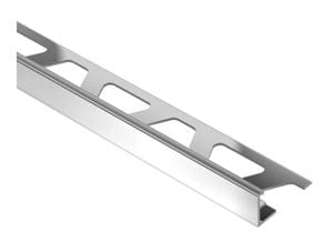 SCHLÜTER SYSTEMS SCHIENE A 80 ACG ukončovací profil 8mm, 2500mm, elox hliník-lesklý chróm