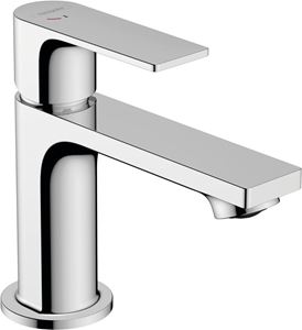 HANSGROHE REBRIS E umývadlová stojanková batéria, CoolStart, EcoSmart, s odtokovou súpravou, chróm