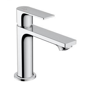 HANSGROHE REBRIS E umývadlová stojanková batéria, CoolStart, EcoSmart, s odtokovou súpravou, chróm
