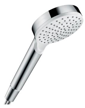 HANSGROHE CROMETTA 1JET ručná sprcha pr. 100 mm, biela/chróm
