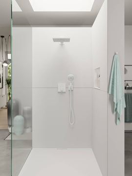HANSGROHE RAINDANCE SELECT E 3JET ručná sprcha 120x120 mm, 3 prúdy, AirPower, matná biela 26520700 Obrázek - fotka
