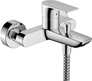 HANSGROHE REBRIS E vaňová nástenná batéria, s prepínačom, chróm