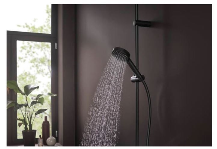 HANSGROHE VERNIS BLEND 2JET ručná sprcha pr. 100 mm, 2 prúdy, matná čierna 26270670 Obrázek - fotka