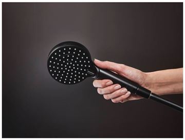 HANSGROHE VERNIS BLEND 2JET ručná sprcha pr. 100 mm, 2 prúdy, matná čierna 26270670 Obrázek - fotka