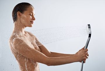 HANSGROHE CROMA E 1JET ručná sprcha pr. 110 mm, matná čierna 26814670 Obrázek - fotka