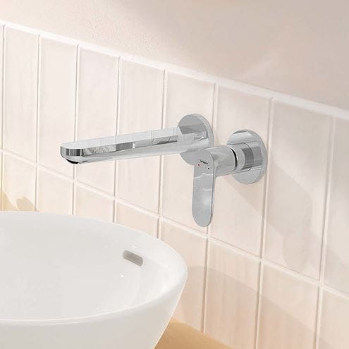 HANSGROHE REBRIS S umývadlová podomietková batéria, s odtokovou súpravou, EcoSmart, chróm 72528000 Obrázek - fotka