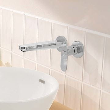 HANSGROHE REBRIS S umývadlová podomietková batéria, s odtokovou súpravou, EcoSmart, chróm 72528000 Obrázek - fotka