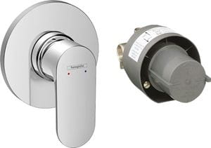 HANSGROHE REBRIS S sprchová podomietková batéria, s telesom, chróm