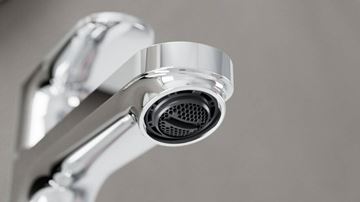 HANSGROHE REBRIS S umývadlová stojanková batéria, EcoSmart, s odtokovou súpravou, chróm 72517000 Obrázek - fotka