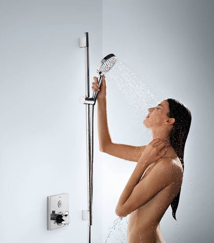 HANSGROHE RAINDANCE SELECT S 120 3JET sprchová súprava 4-dielna, ručná sprcha pr. 125 mm, 3 prúdy, tyč, hadica, mydelnička, chróm 26631000 Obrázek - fotka