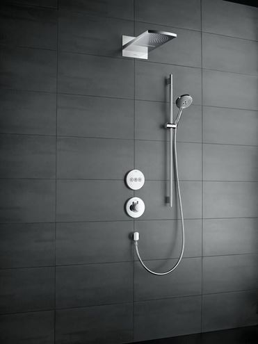 HANSGROHE RAINDANCE SELECT S 120 3JET sprchová súprava 4-dielna, ručná sprcha pr. 125 mm, 3 prúdy, tyč, hadica, mydelnička, chróm 26631000 Obrázek - fotka