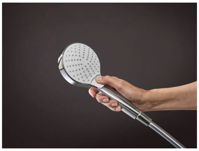 HANSGROHE CROMA SELECT S VARIO 3JET sprchová súprava 3-dielna, ručná sprcha pr. 110 mm, 3 prúdy, hadica, držiak, biela/chróm 26421400 Obrázek - fotka