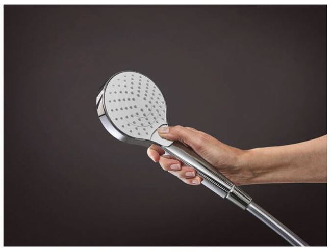 HANSGROHE CROMA SELECT S 3JET sprchová súprava 3-dielna, ručná sprcha pr. 110 mm, 3 prúdy, tyč, hadica, biela/chróm 26560400 Obrázek - fotka