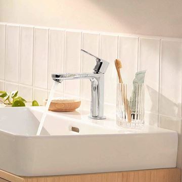 HANSGROHE REBRIS S umývadlová stojanková batéria, CoolStart, EcoSmart, chróm 72520000 Obrázek - fotka