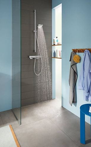 HANSGROHE CROMA SELECT S VARIO 3JET sprchová súprava 3-dielna, ručná sprcha pr. 110 mm, 3 prúdy, tyč, hadica, EcoSmart, biela/chróm 26573400 Obrázek - fotka