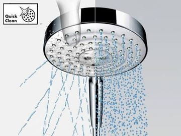 HANSGROHE CROMA SELECT S VARIO 3JET sprchová súprava 3-dielna, ručná sprcha pr. 110 mm, 3 prúdy, tyč, hadica, EcoSmart, biela/chróm 26573400 Obrázek - fotka