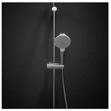 HANSGROHE CROMETTA 1JET sprchová súprava 3-dielna, ručná sprcha pr. 100 mm, tyč, hadica, Green, biela/chróm 26554400 Obrázek - fotka