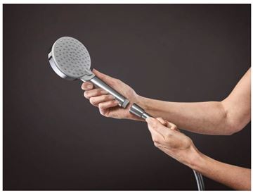 HANSGROHE VERNIS BLEND 100 VARIO 2JET sprchová súprava 3-dielna, ručná sprcha pr. 100 mm, 2 prúdy, hadica, držiak, chróm 26273000 Obrázek - fotka