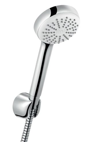 KLUDI ZENTA 1S ručná sprcha pr. 84mm, s držiakom a hadicou, chróm 6065005-00 Obrázek - Hlavní obrázek