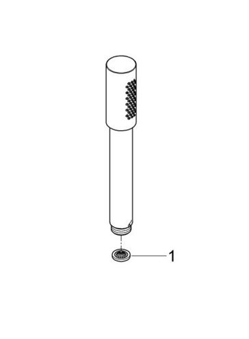 GROHE SENA STICK ručná sprcha 215 mm, Water Saving, brúsený cool sunrise 26465GN0 Obrázek - fotka