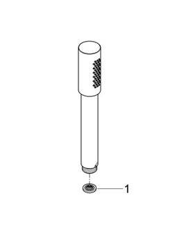 GROHE SENA STICK ručná sprcha 215 mm, Water Saving, brúsený cool sunrise 26465GN0 Obrázek - fotka
