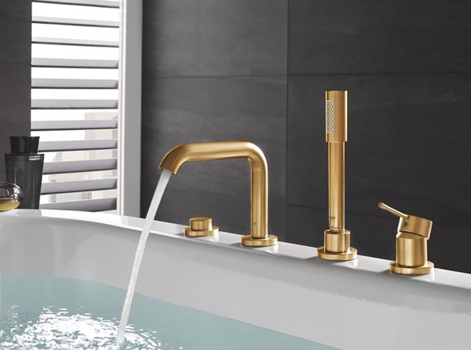 GROHE SENA STICK ručná sprcha 215 mm, Water Saving, brúsený cool sunrise 26465GN0 Obrázek - fotka