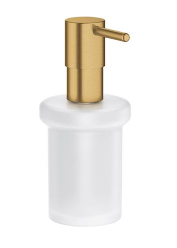 GROHE ESSENTIALS dávkovač tekutého mydla 160 ml, bez držiaka, sklo, brúsený cool sunrise 40394GN1 Obrázek - Hlavní obrázek