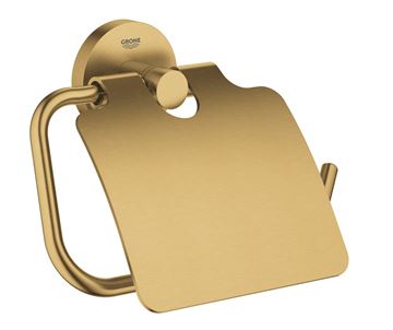 GROHE ESSENTIALS držiak toaletného papiera s krytom, nástenný, brúsený cool sunrise