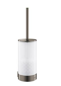 GROHE SELECTION WC kefa nástenná, sklo/kefovaný hard graphite