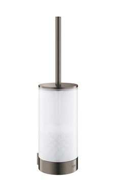 GROHE SELECTION WC kefa nástenná, sklo/kefovaný hard graphite