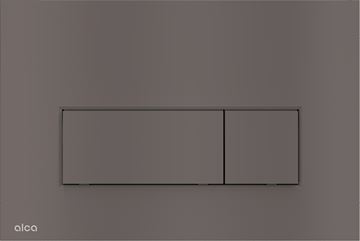 ALCA THIN M57 ovládacie tlačidlo pre dve splachovania, plast, matný gun metal