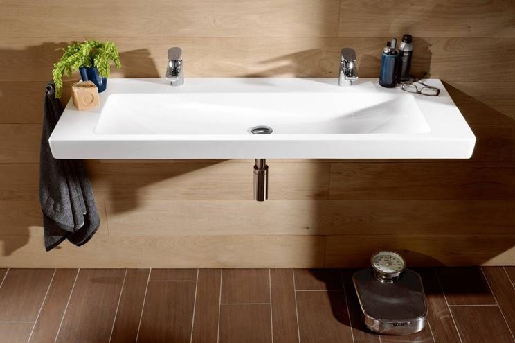 VILLEROY & BOCH SUBWAY 2.0 umývadlo 130 cm, s 2 otvormi pre batérie a prepadom 7176D201 Obrázek - fotka