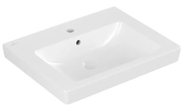 VILLEROY & BOCH SUBWAY 2.0 umývadlo 60 cm, s otvorom pre batériu a prepadom, alpská biela