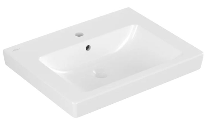 VILLEROY & BOCH SUBWAY 2.0 umývadlo 60 cm, s otvorom pre batériu a prepadom, alpská biela 7113F001 Obrázek - Hlavní obrázek