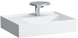 KARTELL BY LAUFEN umývadlo 60 cm, s otvorom pre batériu, bez prepadu