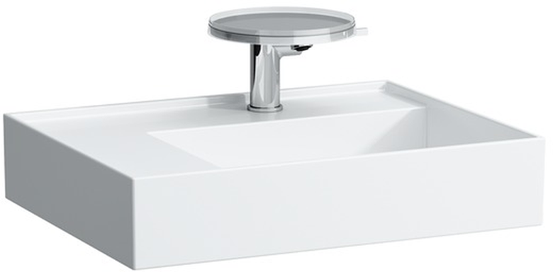KARTELL BY LAUFEN umývadlo 60 cm, s otvorom pre batériu, bez prepadu H8103350001111 Obrázek - Hlavní obrázek