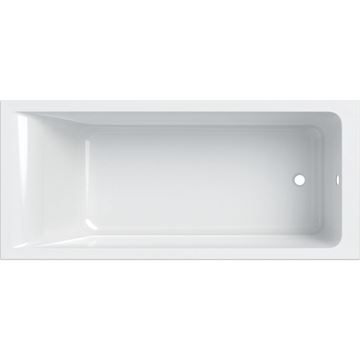 GEBERIT SELNOVA SQUARE vaňa 180x80 cm, s nožičkami, akrylát