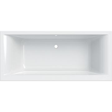 GEBERIT SELNOVA SQUARE vaňa 180x80 cm, pre 2 osoby, s nožičkami, akrylát