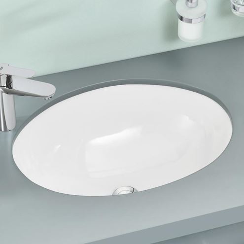GROHE BAU CERAMIC umývadlo 56 cm, s prepadom 39423000 Obrázek - fotka