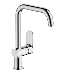 HANSA BASIC drezová batéria, chróm