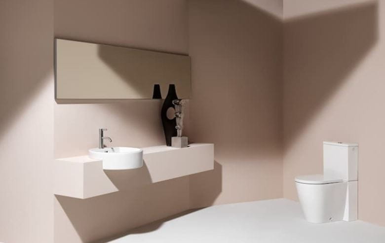 LAUFEN LIVING umývadlo 46 cm, s otvorom pre batériu a prepadom H8134310001041 Obrázek - fotka
