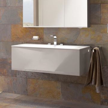 KEUCO EDITION 11 umývadlo 140,7 cm, s otvorom pre batériu a prepadom, CleanPlus 31160311401 Obrázek - fotka