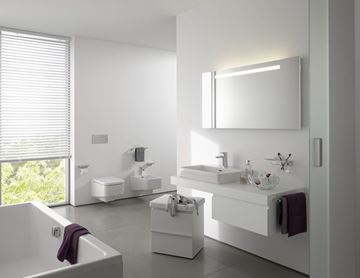 LAUFEN PRO S umývadlo 60 cm, s otvorom pre batériu a prepadom H8179590001041 Obrázek - fotka