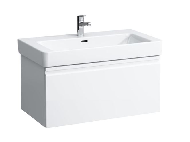 LAUFEN PRO S umývadlo 85 cm, s otvorom pre batériu a prepadom H8139650001041 Obrázek - fotka