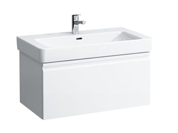 LAUFEN PRO S umývadlo 85 cm, s otvorom pre batériu a prepadom H8139650001041 Obrázek - fotka