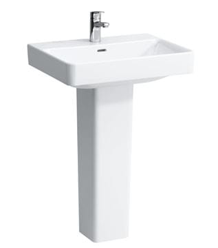 LAUFEN PRO S umývadlo 60 cm, s otvorom pre batériu a prepadom H8109630001041 Obrázek - fotka