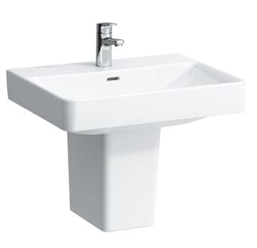 LAUFEN PRO S umývadlo 60 cm, s otvorom pre batériu a prepadom H8109630001041 Obrázek - fotka