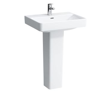 LAUFEN PRO S umývadlo 60 cm, s otvorom pre batériu a prepadom, LCC H8109634001041 Obrázek - fotka