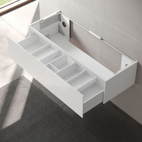 KEUCO EDITION 11 skrinka pod umývadlo 140x53, 5x35 cm, 1 zásuvka, Push-open, biela 31361380000 Obrázek - fotka