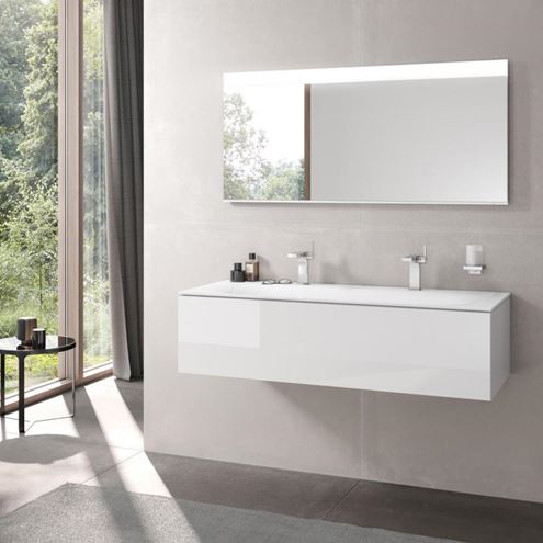 KEUCO EDITION 11 skrinka pod umývadlo 140x53, 5x35 cm, 1 zásuvka, Push-open, biela 31361380000 Obrázek - fotka